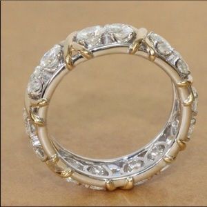(Size 5) new 10K gold engagement ring